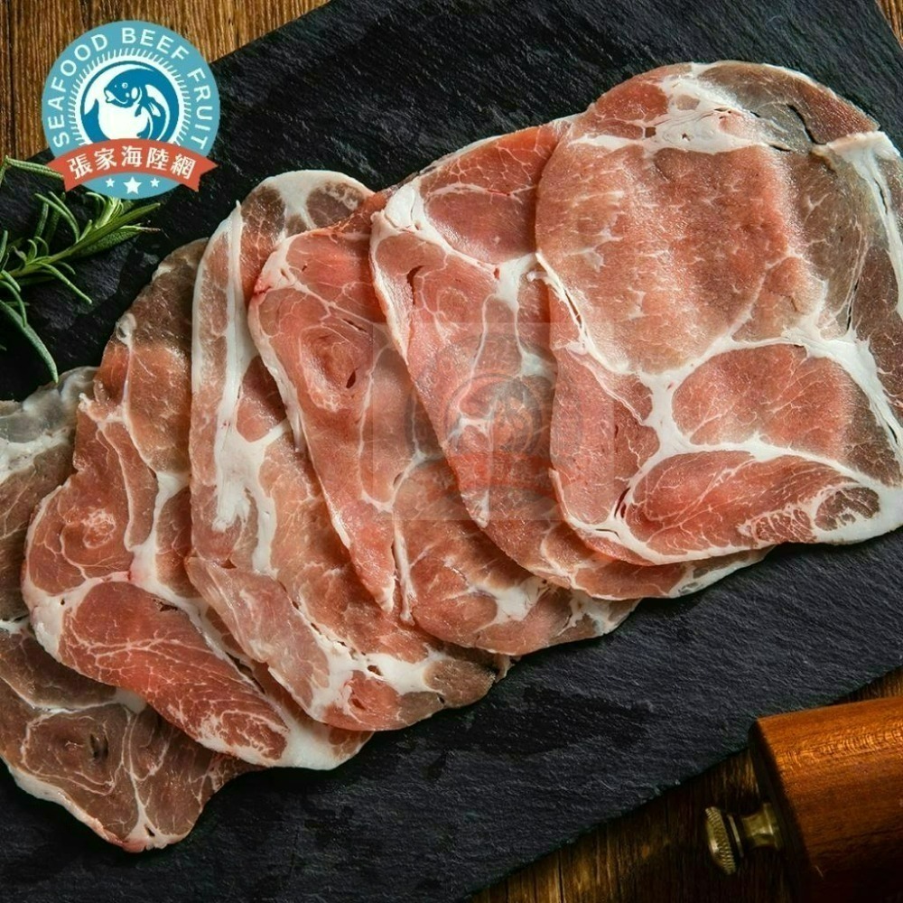 ＇原肉保證＇ 梅花豬肉片 1000g 🈵799免運 保證100%原肉【張家海陸網】-細節圖2