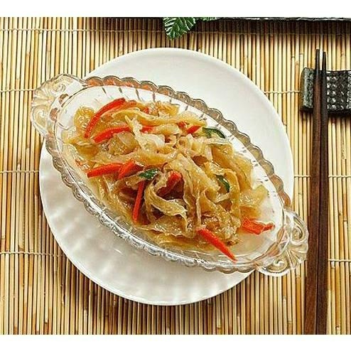 【張家海陸網】海蜇絲1000G 解凍即食 小菜-細節圖2