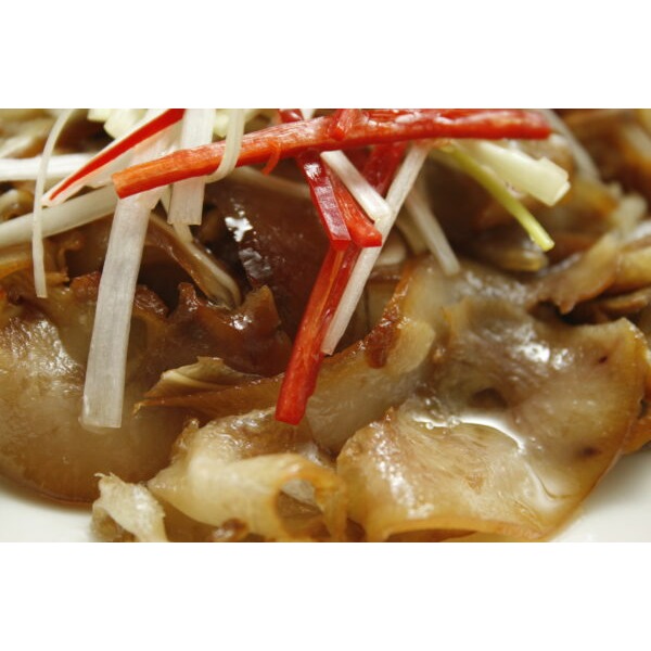 【張家海陸網】萬巒豬耳絲 600g 豬耳朵 涼拌小菜 下酒菜 煙燻豬耳絲 煙燻豬耳朵-細節圖5