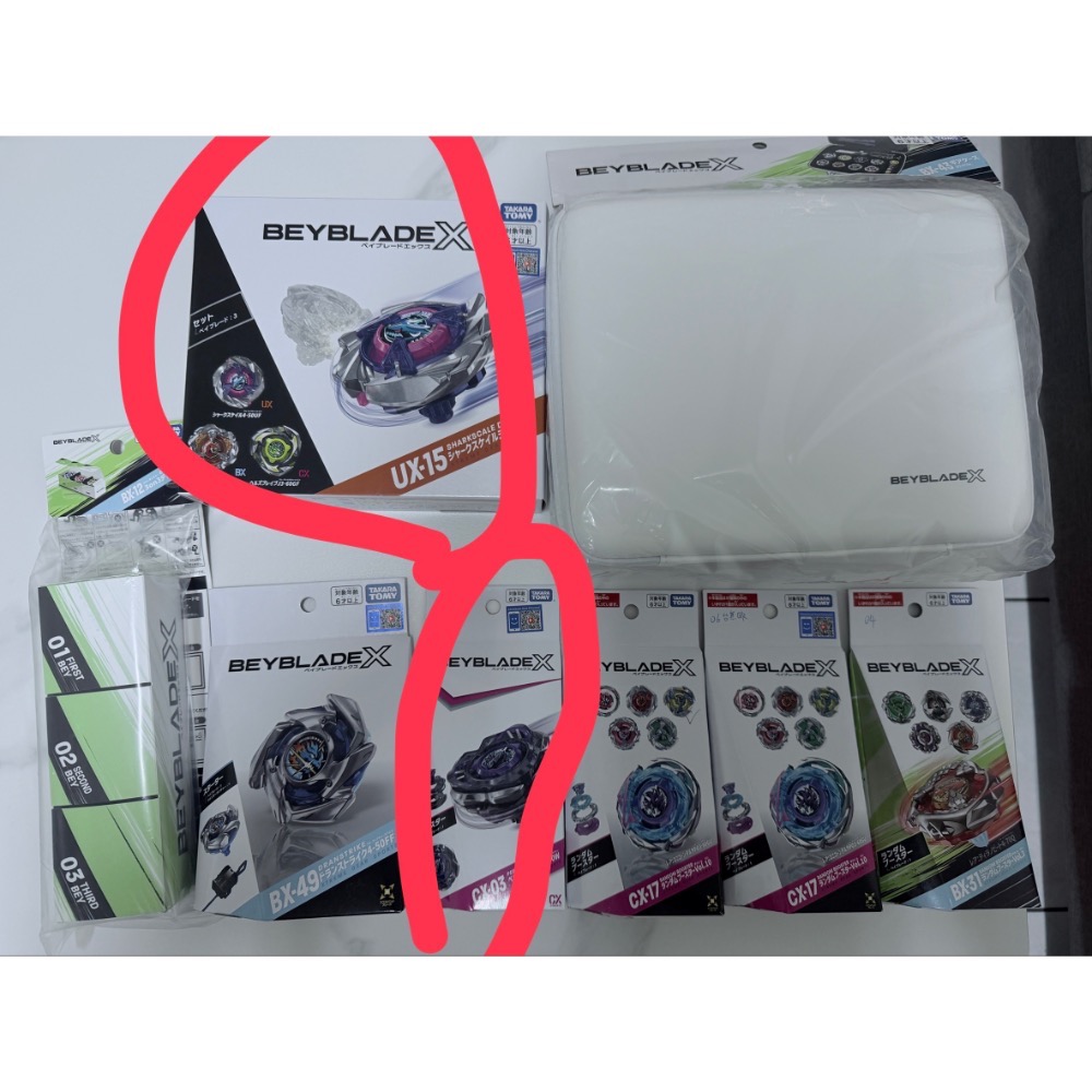 UX-15絞鯊狂鱗 BX-49蒼龍突擊及一些貨-規格圖1