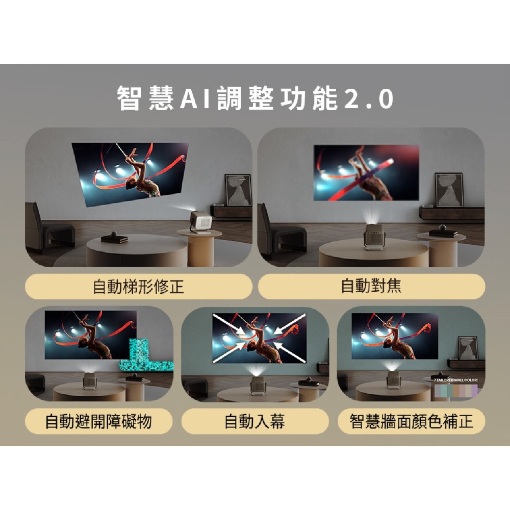 Hisense M2 Pro雷射4K智慧投影機 1300流明 三原色RGB Dolby Vision-細節圖9