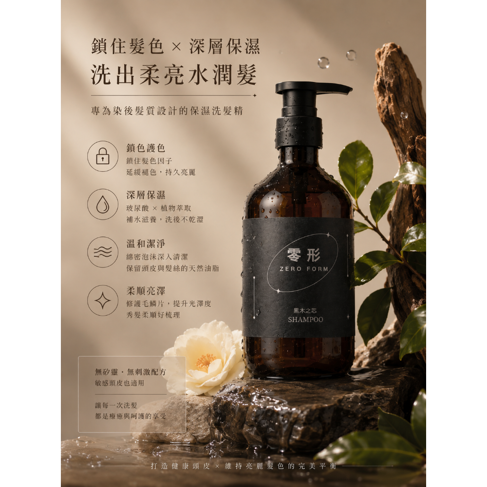 零 形 / 保濕洗髮精-規格圖1