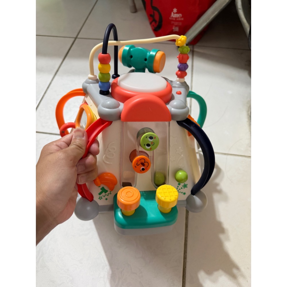 （二手）匯樂玩具｜六面音樂盒 15合1 聲光玩具 玩具-細節圖3