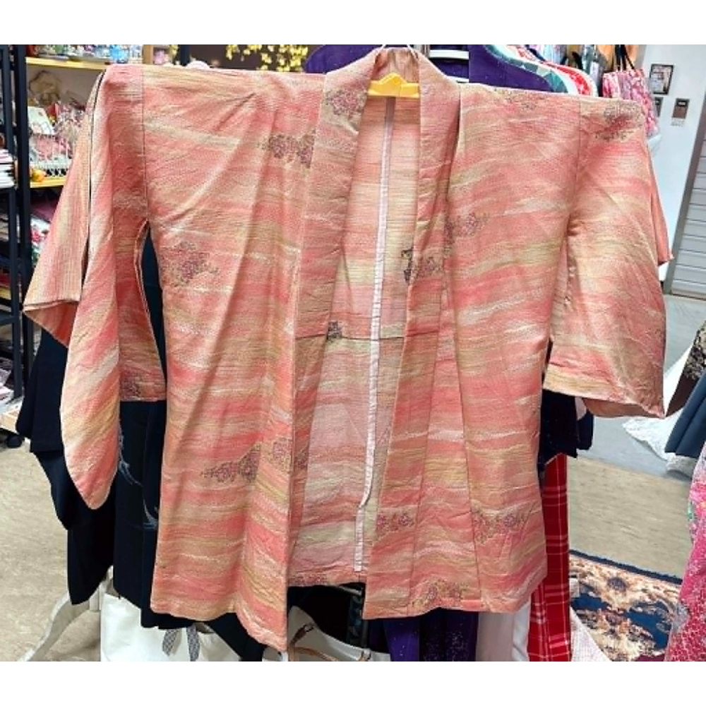 YKC2026J003 [中古羽織]中古粉色羽織-細節圖2