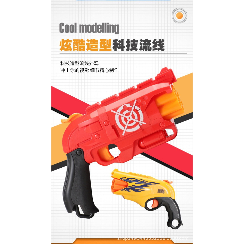 程湘嚴選 玩具發射器 射擊玩具 手動軟彈槍 手動發射 附安全子彈 親子互動 戶外遊戲 生日禮物 台灣現貨 附發票-細節圖2