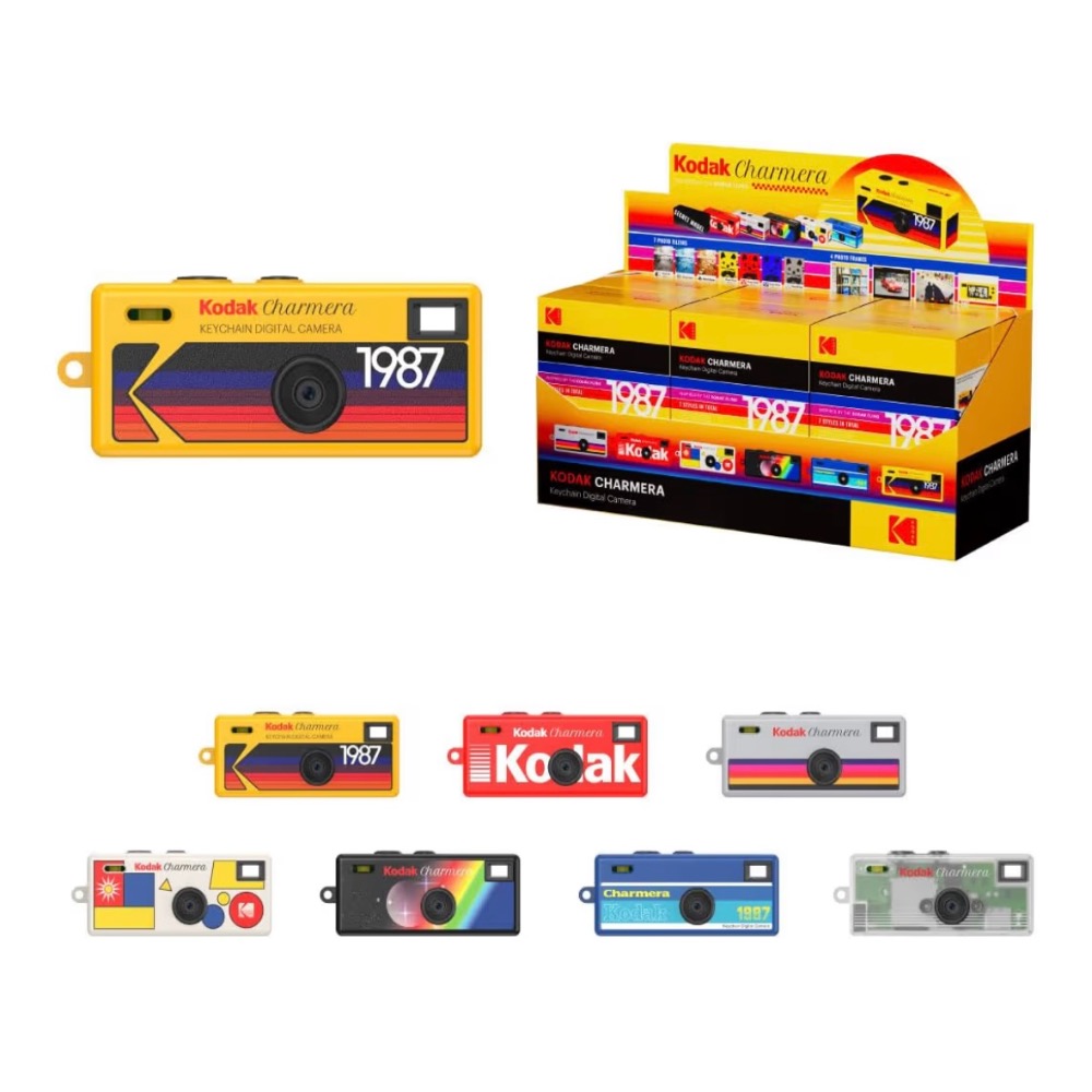 柯達kodak 小相機鑰匙圈 blindbox-細節圖2