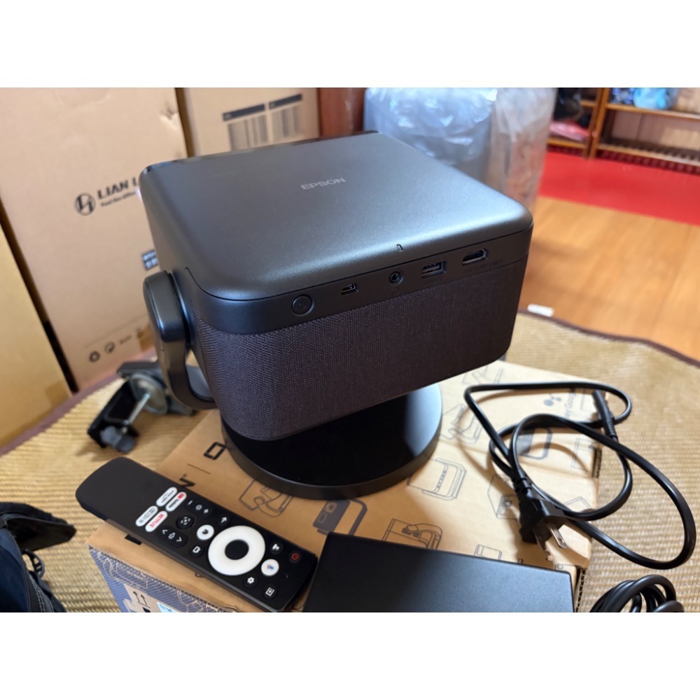 Epson EF-22B 3LCD 雷射投影機｜Google TV｜2024年製｜盒裝完整-細節圖2