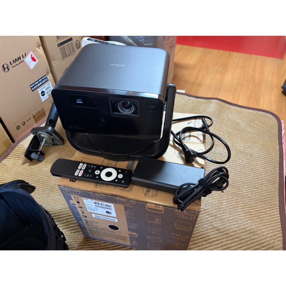 Epson EF-22B 3LCD 雷射投影機｜Google TV｜2024年製｜盒裝完整-細節圖4