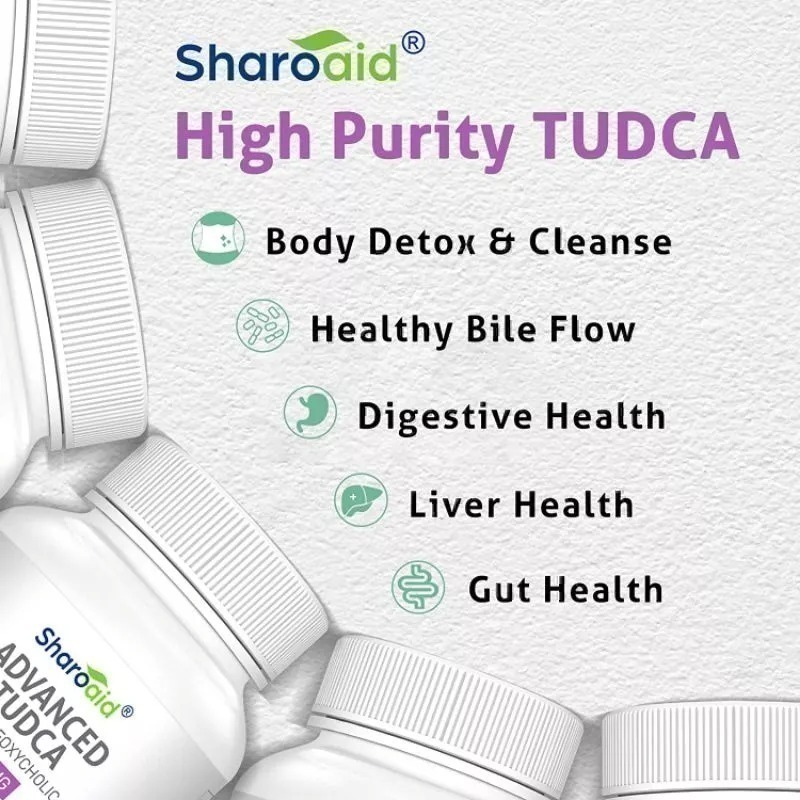 ［現貨］Sharoaid TUDCA 1200mg 60顆 - 高強度配方 牛磺熊去氧膽酸 柏格醫生 Dr.berg-細節圖5