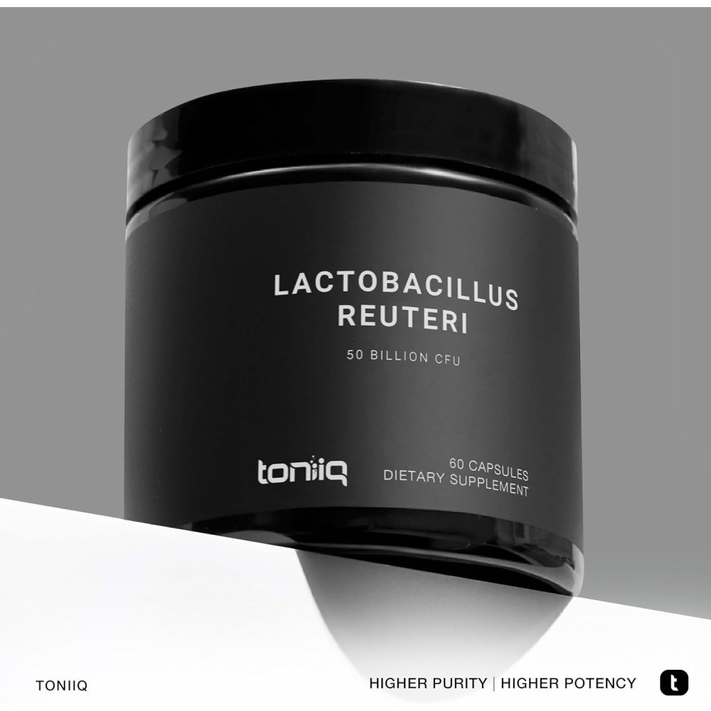 [現貨] Toniiq 羅伊氏菌Lactobacillus Reuteri 60顆素食膠囊 50 Billion CFU-細節圖5