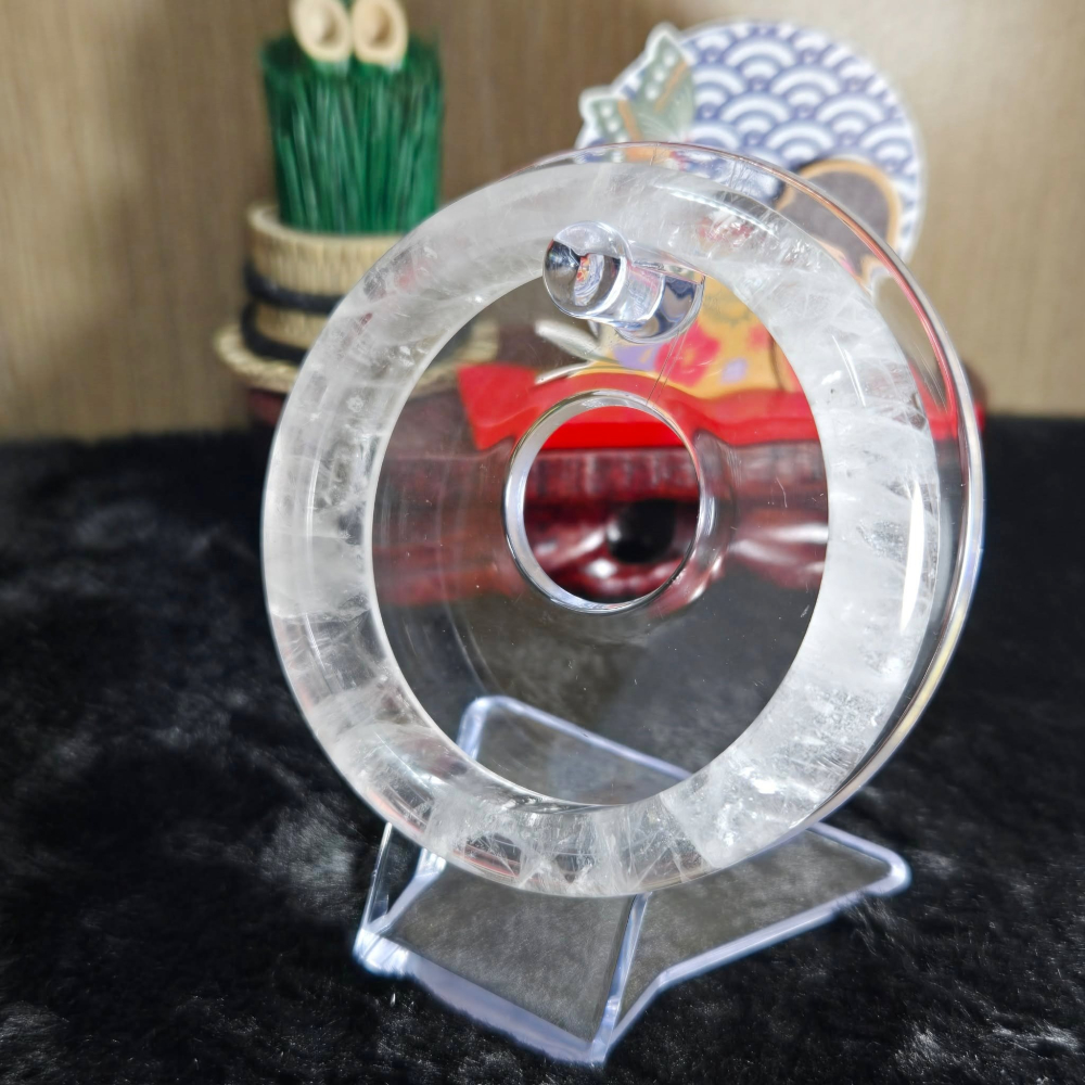 ｜藏如雲霧，自成空靈｜58.25mm 白幽靈 平安鐲 手鐲 飾品 生日 聖誕 情人節 畢業 交換 禮物 C0026-細節圖7
