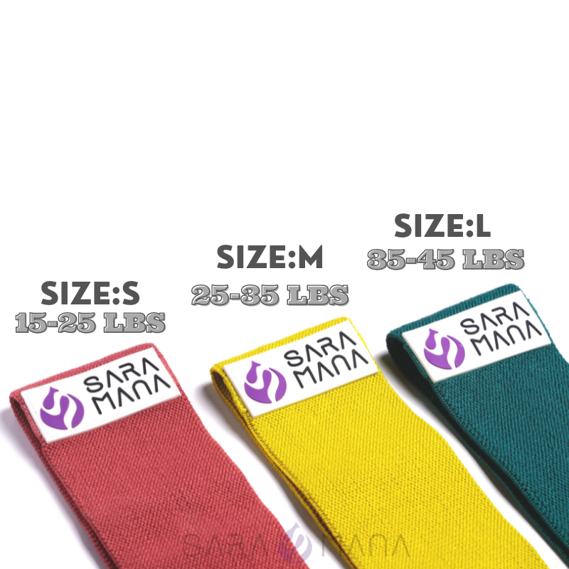 🔥獨家原創🔥【SARA MANA】現貨 翹臀圈 加寬防滑不捲邊彈力帶 翹臀彈力圈 臀圈  瘦身 健身 居家運動-細節圖3