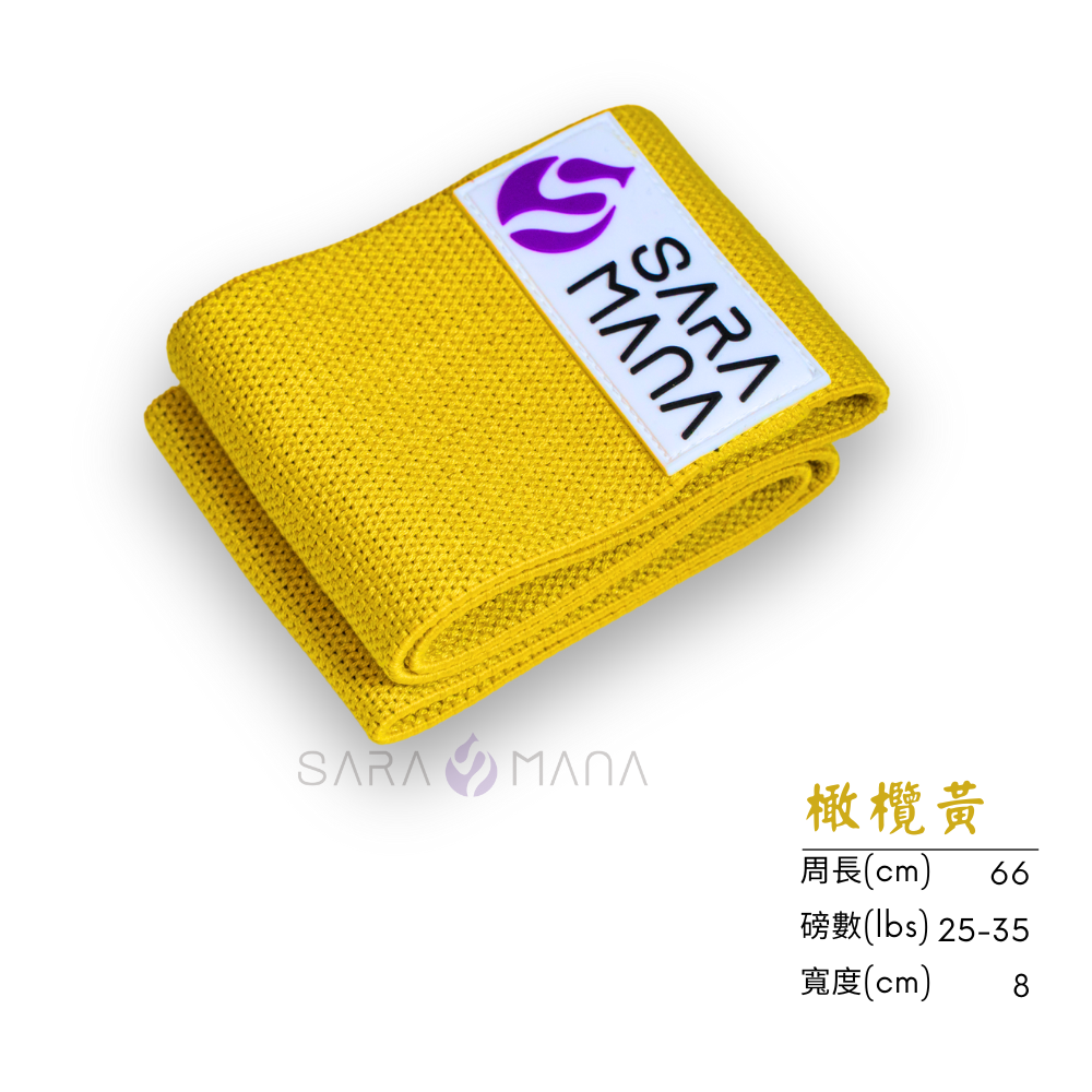 🔥獨家原創🔥【SARA MANA】現貨 翹臀圈 加寬防滑不捲邊彈力帶 翹臀彈力圈 臀圈  瘦身 健身 居家運動-規格圖5