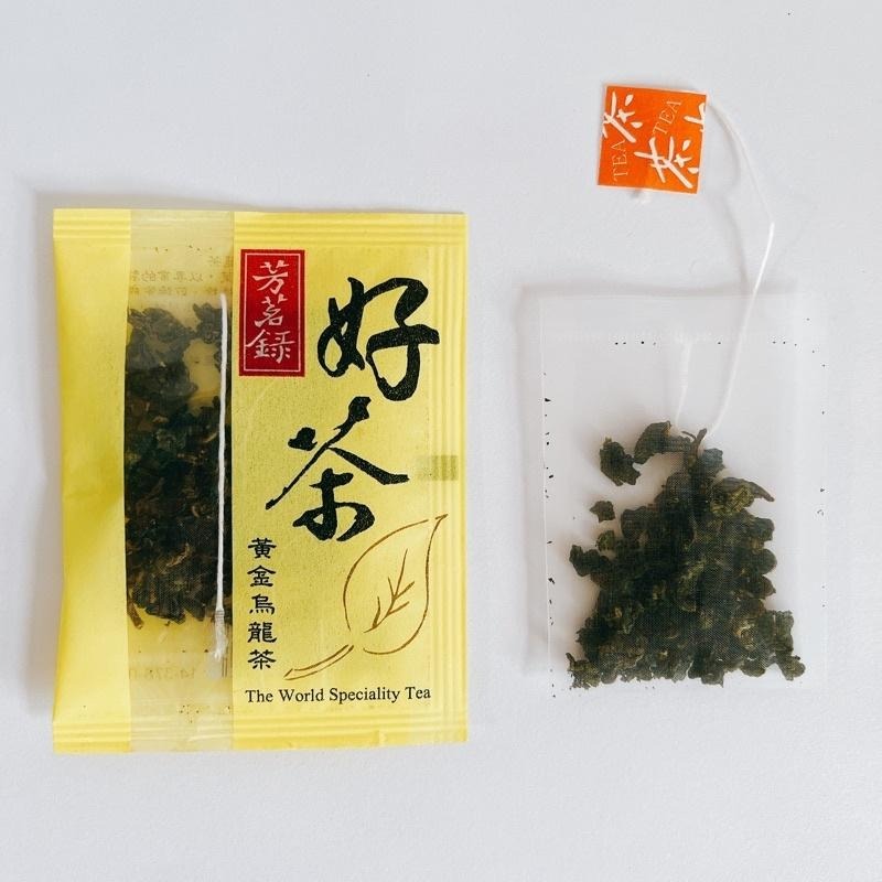 柴柴咖啡>>芳茗錄 黃金烏龍茶 (50包/袋)單包裝原片茶葉茶包烏龍茶茶包(隨機贈其他口味茶包)-細節圖3