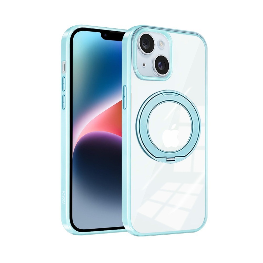 威力家 VOORCA 夢幻糖果360系列 iPhone 14/13 N52晶透磁吸殼 360度旋轉支架手機殼 保護殼-規格圖8