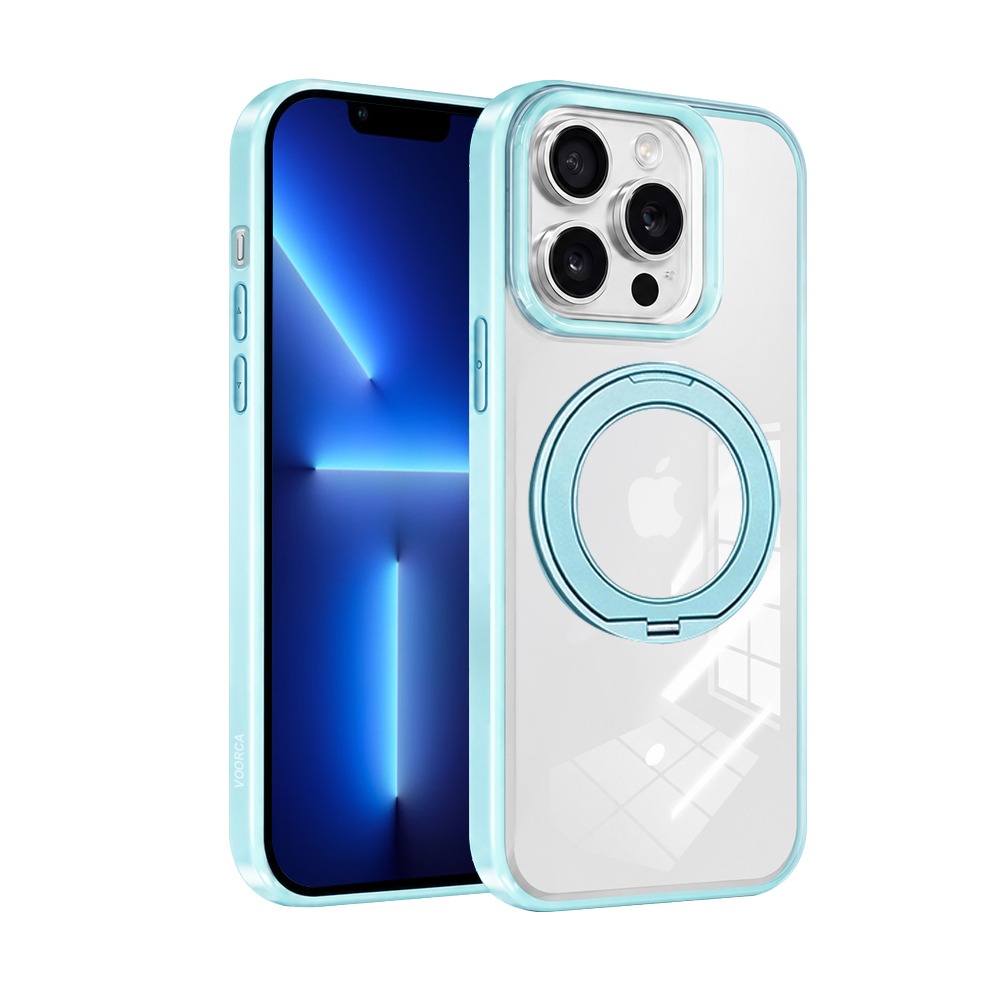 威力家 VOORCA 夢幻糖果360系列 iPhone 13 Pro N52晶透磁吸殼 360度旋轉支架手機殼 保護殼-規格圖8
