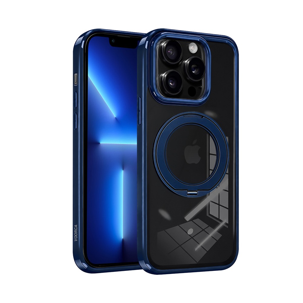 威力家 VOORCA 夢幻糖果360系列 iPhone 13 Pro N52晶透磁吸殼 360度旋轉支架手機殼 保護殼-規格圖8