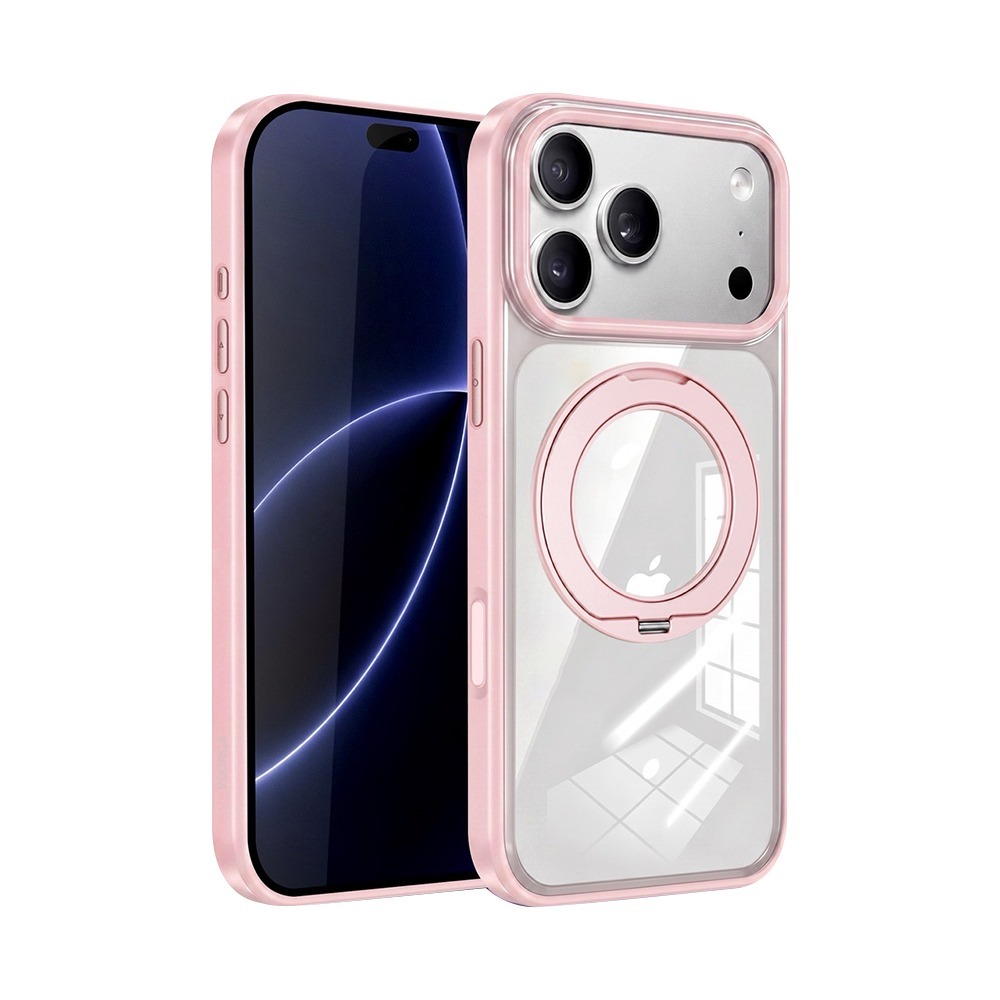 威力家 VOORCA 夢幻糖果360系列 iPhone 18 Pro N52晶透磁吸殼 360度旋轉支架手機殼 保護殼-規格圖2