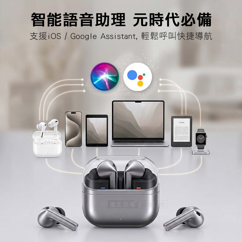 威力家 iSee AirBuds Pro 3 晶透艙蓋 真無線藍牙V6.0耳機 雙耳降噪 AAC音質-細節圖7