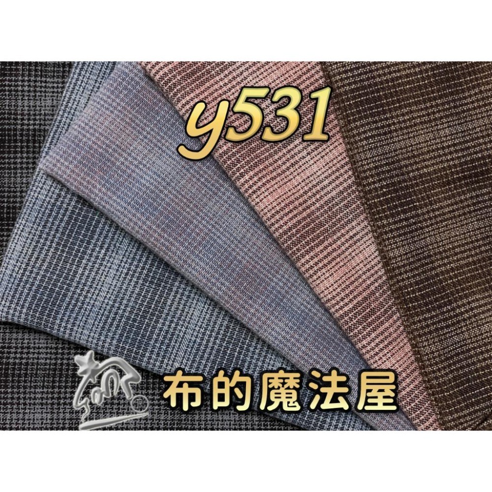 【布的魔法屋】sh05-1-日本製進口5枚.1/2呎組拼布證書班.緹花.格紋 先染配色布組(拼布布組套布,日本先染布料)-細節圖2