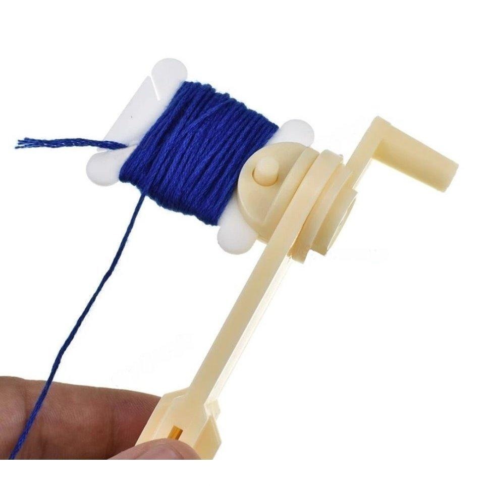 【布的魔法屋】d287-毛線十字繡線繞線板，手搖繞線器，繞線板，繞線器，捲線卡，繡線繞線卡，繞線器，線片，繞線片卷線板-細節圖9