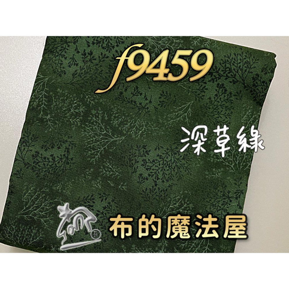 【布的魔法屋】f9459-3顏色調色盤綠系葉子日本製純棉布料(日本產布料,拼布配色布料,日本拼布布料專賣)-細節圖2