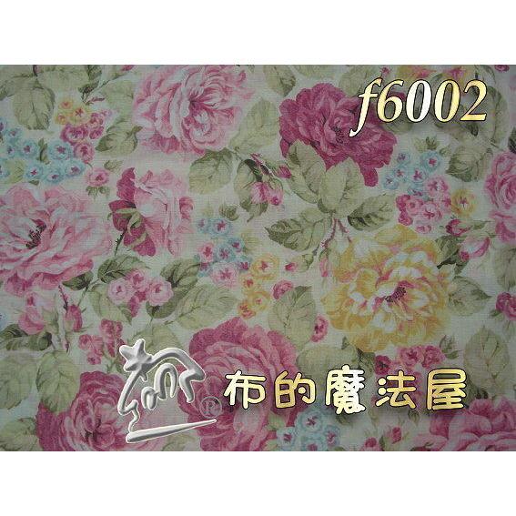 【布的魔法屋】f6002喬治亞浪漫玫瑰系列LECIEN日本進口布(花素材/花布料/拼布布料/拼布材料/縫紉材料)-細節圖2