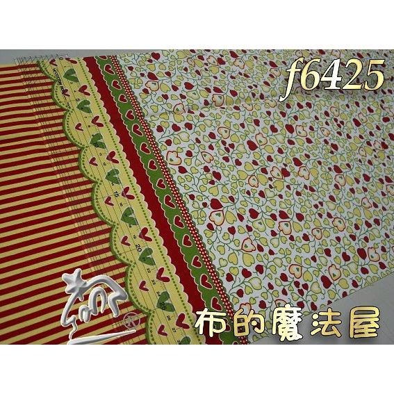 【布的魔法屋】f6425花精靈系列雙邊邊條布純棉布進口布(拼布布料/拼布材料/縫紉材料/手工藝材料/可作拼布包包.拼布用-細節圖3