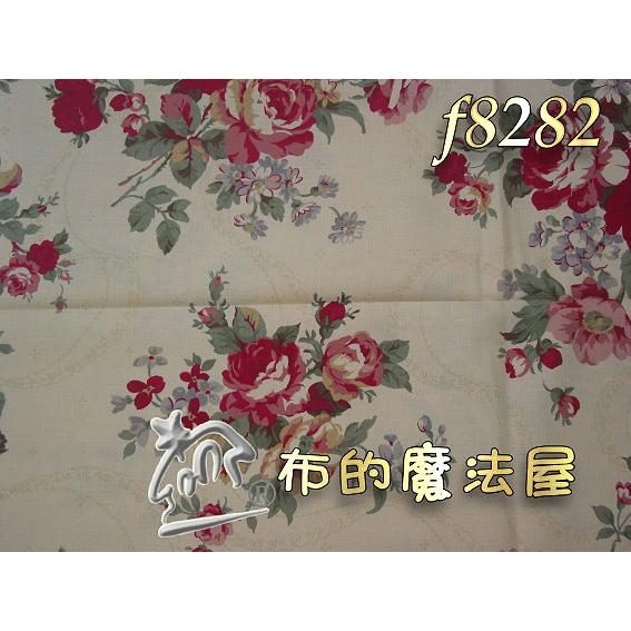 【布的魔法屋】f8282浪漫玫瑰系列純棉布料quilt gate日本進口布料(花素材.花布料.拼布布料/拼布材料/手工藝-細節圖2