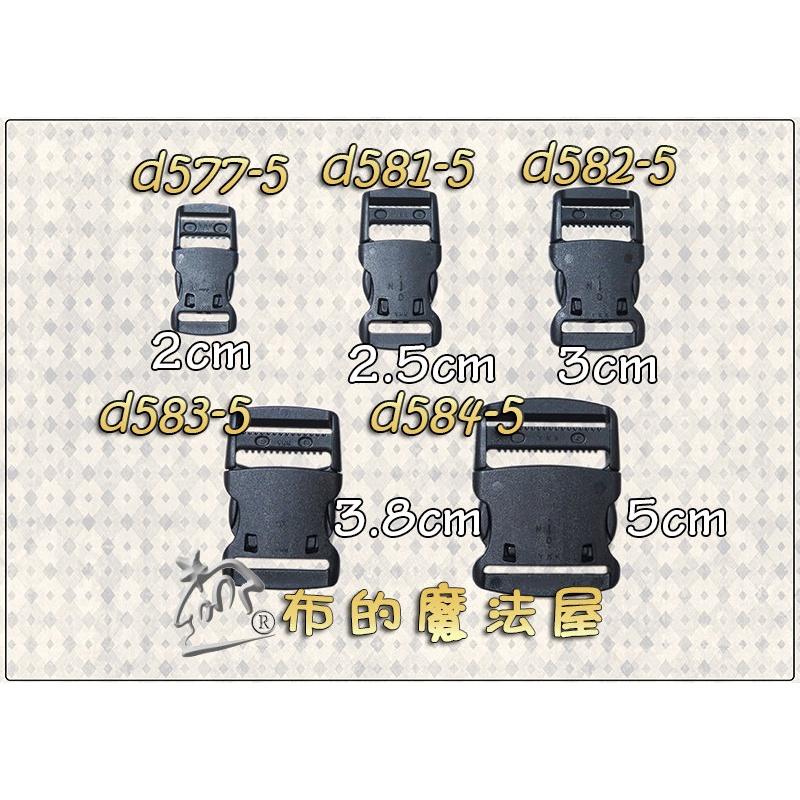 【布的魔法屋】d582-6黑色2入組3cm塑鋼YKK扣具梯扣 日本YKK高品質扣具 樓梯釦梯形扣 目字扣背包扣調整扣-細節圖5