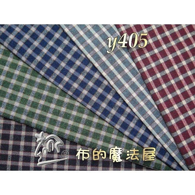 先染布組【布的魔法屋】sh05-日本製進口先染布配色布組5枚1/2呎組 拼布證書班緹花.日本先染配色布組 先染布格子-細節圖3