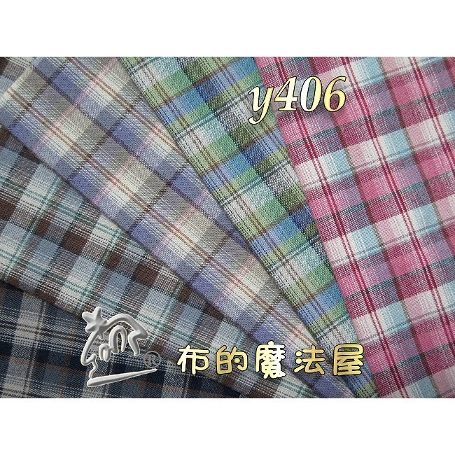 先染布組【布的魔法屋】sh05-日本製進口先染布配色布組5枚1/2呎組 拼布證書班緹花.日本先染配色布組 先染布格子-規格圖8