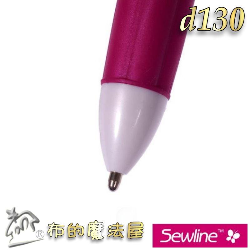 【布的魔法屋】d130-日本製 sewline三合一筆(2色+鐵筆) 轉轉筆 FAB50023 蝴蝶牌粉土筆水消筆記號筆-細節圖3