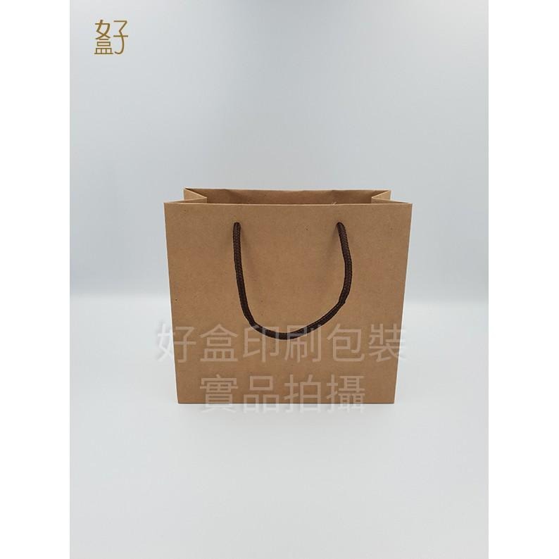 牛皮紙袋/24x11x22公分/牛皮紙手提袋/素面/鳳梨酥盒用/型號：D-26110/◤  好盒  ◢-細節圖2