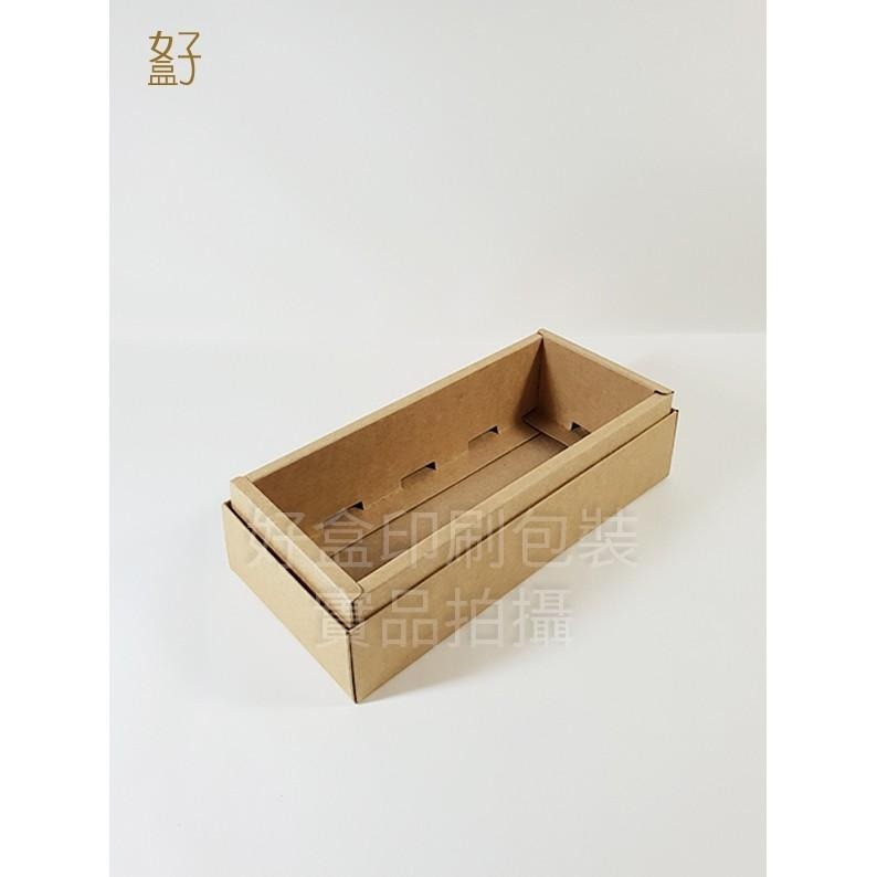 牛皮紙盒/22.2x10x6公分/天地盒/禮盒/鳳梨酥盒/型號D-25041/◤  好盒  ◢-細節圖5