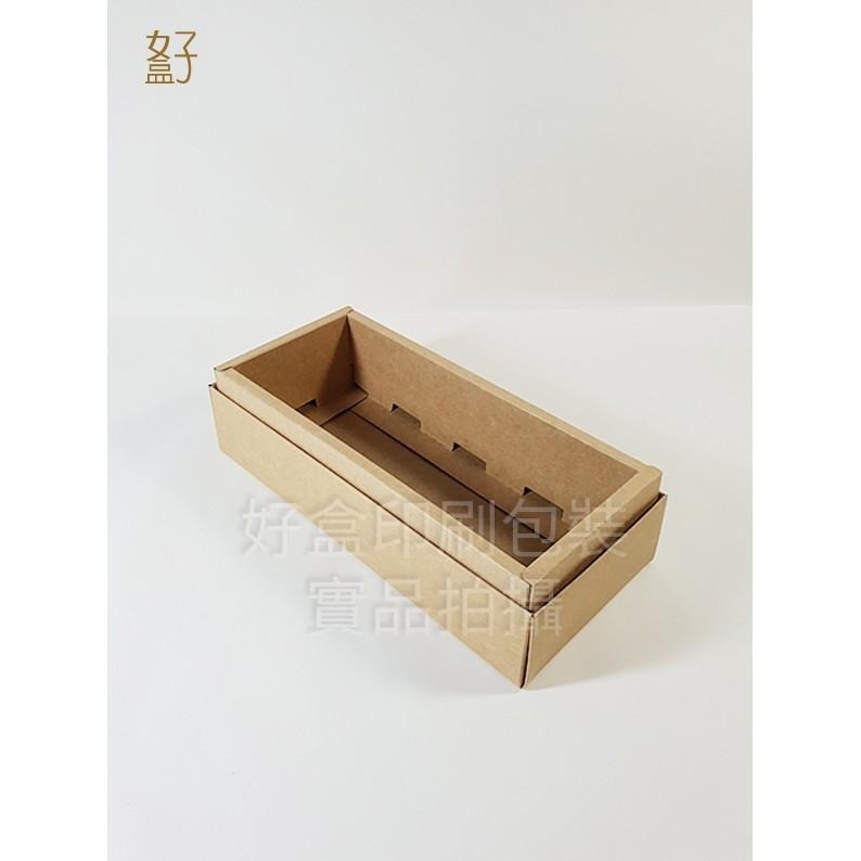 牛皮紙盒/22.2x10x6公分/天地盒/禮盒/鳳梨酥盒/型號D-25041/◤  好盒  ◢-細節圖6