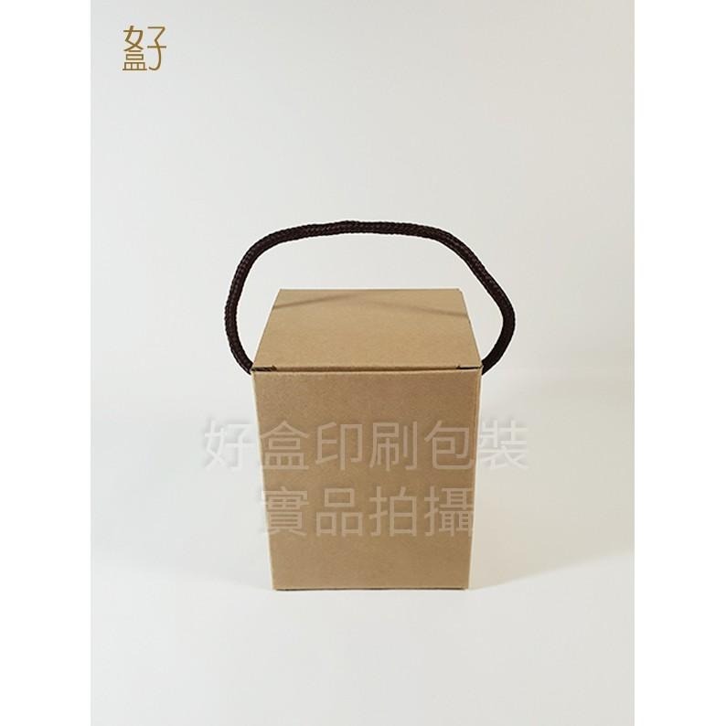 瓦楞紙盒/10.5x10.5x13公分/禮盒/單入玻璃罐裝提盒/型號D-25100/◤  好盒  ◢-細節圖2
