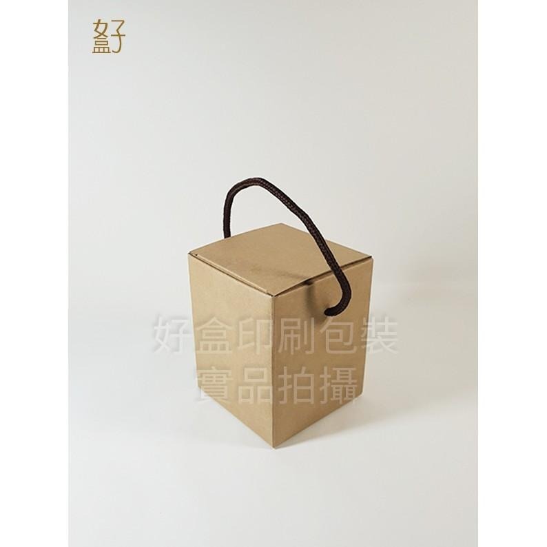 瓦楞紙盒/10.5x10.5x13公分/禮盒/單入玻璃罐裝提盒/型號D-25100/◤  好盒  ◢-細節圖3