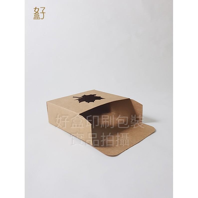 牛皮紙盒/86x30x71mm/手工皂盒9號(牛皮盒-楓葉窗)/現貨供應/型號：D-11009/◤  好盒  ◢-細節圖5