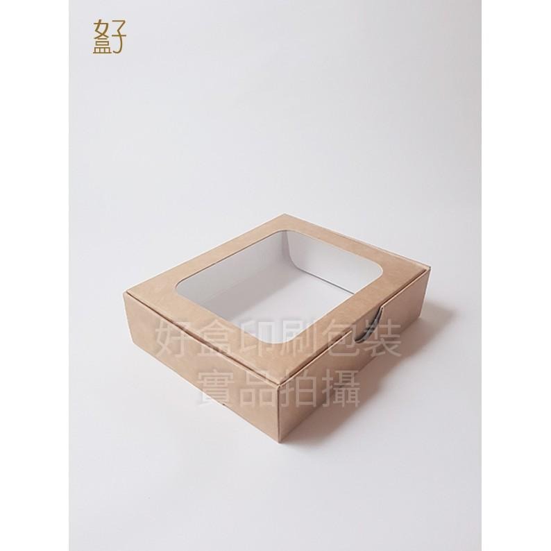 牛皮紙盒/12x10x3公分/成型盒/四方盒/貼窗盒/型號D-12025/◤  好盒  ◢-細節圖3