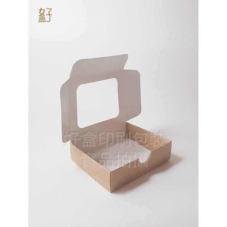 牛皮紙盒/12x10x3公分/成型盒/四方盒/貼窗盒/型號D-12025/◤  好盒  ◢-細節圖5