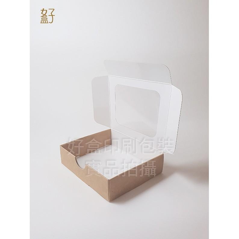 牛皮紙盒/12x10x3公分/成型盒/四方盒/貼窗盒/型號D-12025/◤  好盒  ◢-細節圖6