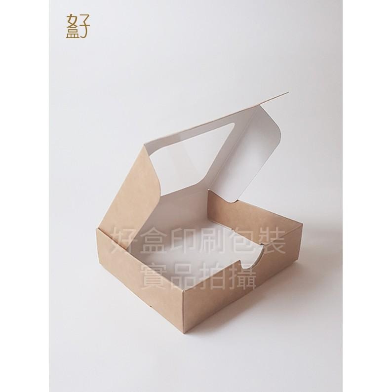 牛皮紙盒/12x10x3公分/成型盒/四方盒/貼窗盒/型號D-12025/◤  好盒  ◢-細節圖7