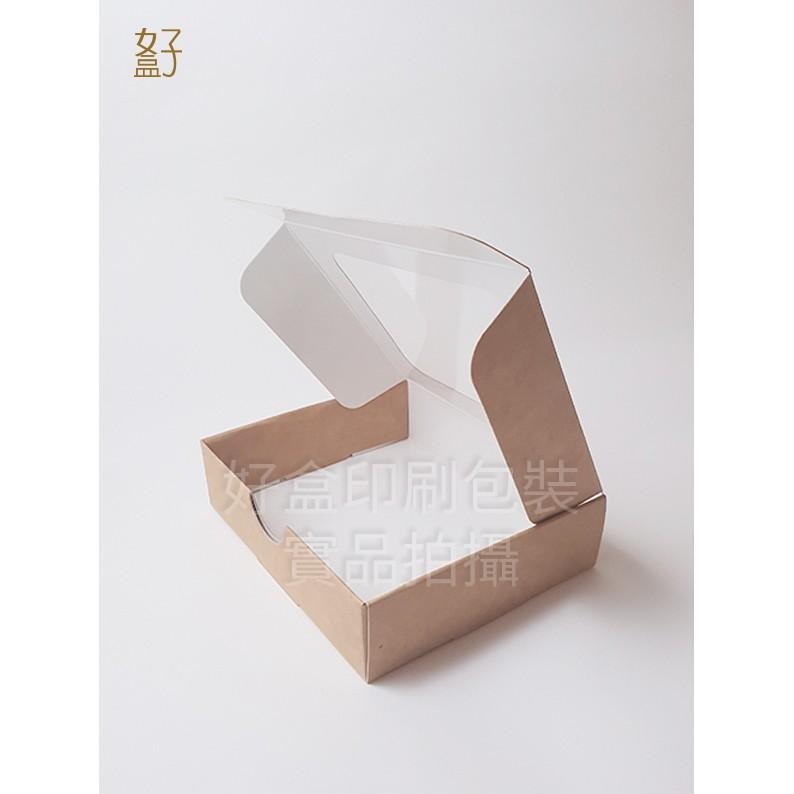 牛皮紙盒/12x10x3公分/成型盒/四方盒/貼窗盒/型號D-12025/◤  好盒  ◢-細節圖8