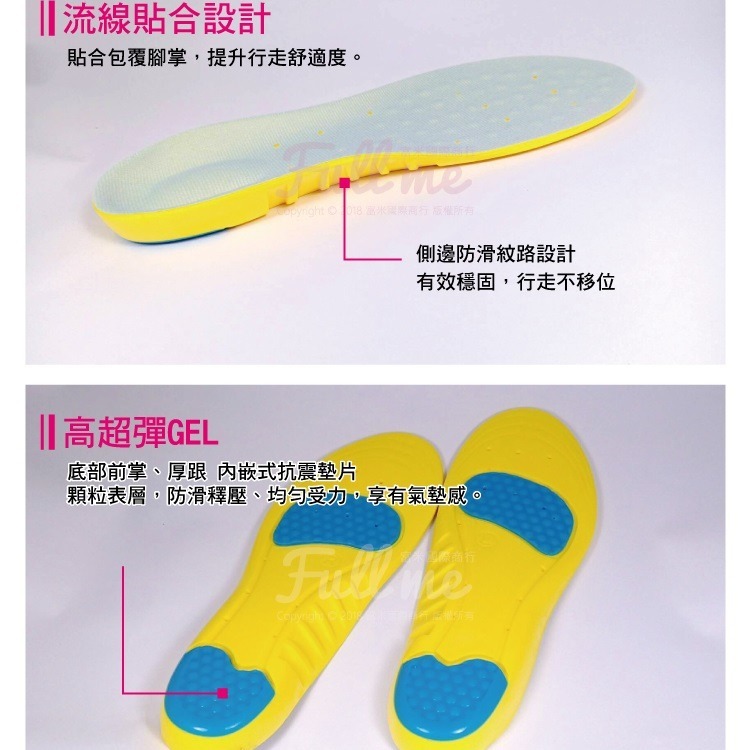 鞋墊推薦 足弓墊 足弓鞋墊 記憶氣墊鞋墊 運動減震鞋墊 減壓工作鞋墊 無塵室專用鞋墊 久站記憶鞋墊 富米鞋墊鞋材專賣店-細節圖4