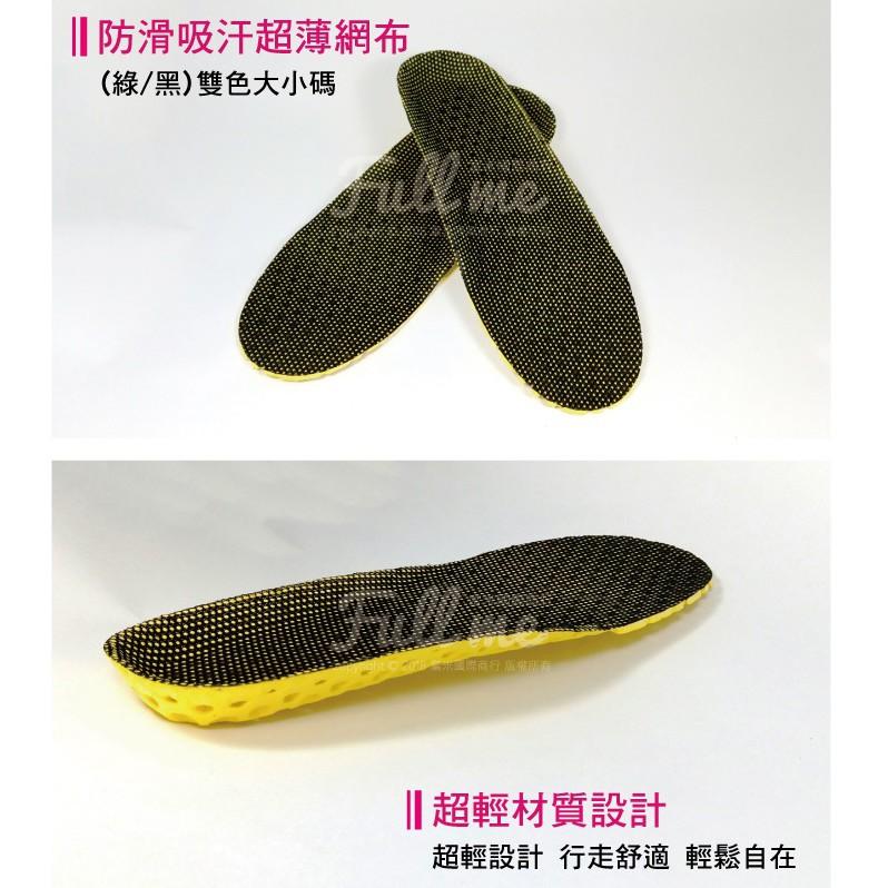 蜂巢運動鞋墊 減震舒壓鞋墊 減半碼 休閒工作鞋 富米鞋墊鞋材專賣店-細節圖4