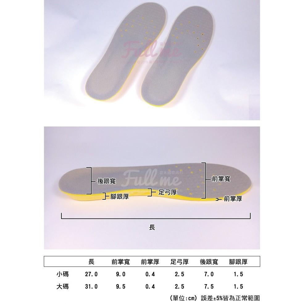 鞋墊推薦 運動鞋墊 久站久走 行軍鞋墊 彈力吸震 減震舒壓 休閒運動鞋工作鞋 上班族必備 富米鞋墊鞋材專賣店-細節圖6