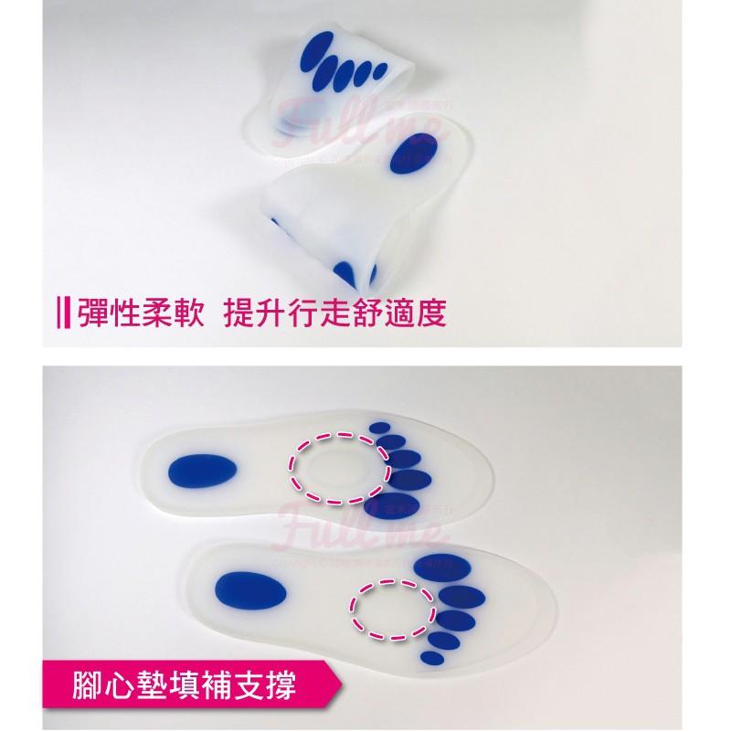 矽膠減震鞋墊 彈力吸震鞋墊 廚師鞋工作鞋 久站久走 解決鞋底硬 富米鞋墊鞋材專賣店-細節圖4