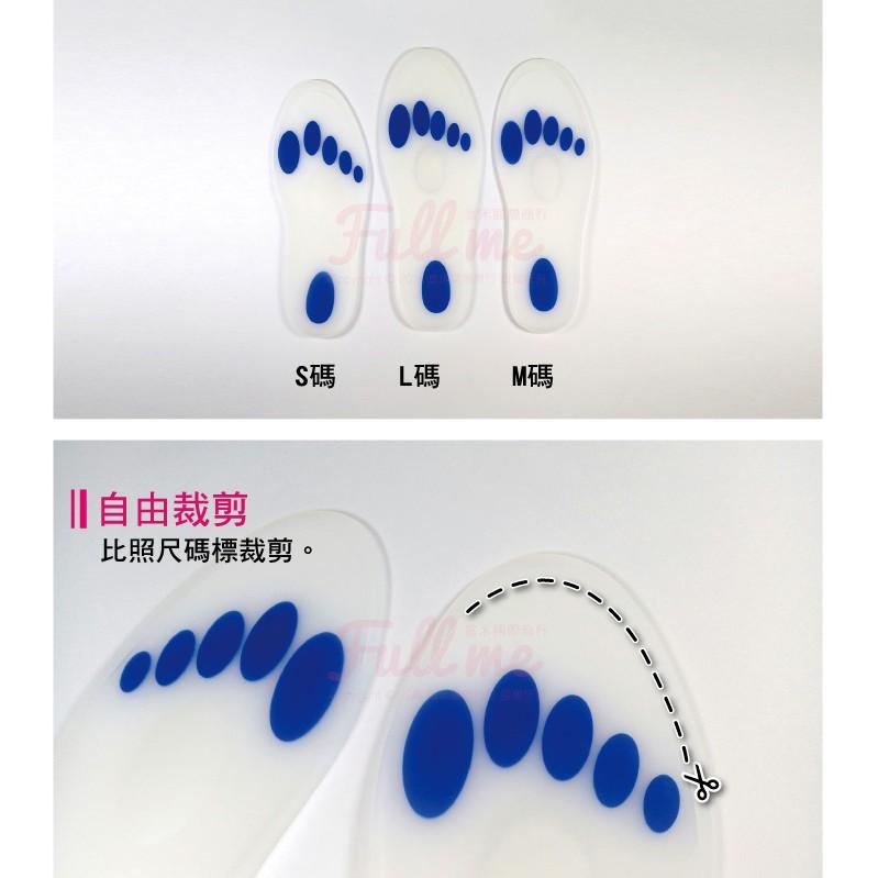 矽膠減震鞋墊 彈力吸震鞋墊 廚師鞋工作鞋 久站久走 解決鞋底硬 富米鞋墊鞋材專賣店-細節圖5