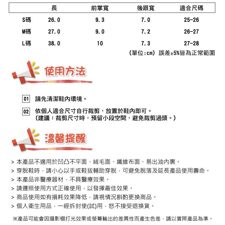 矽膠減震鞋墊 彈力吸震鞋墊 廚師鞋工作鞋 久站久走 解決鞋底硬 富米鞋墊鞋材專賣店-細節圖6